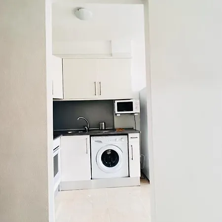 Refugio Playero En Con Piscina شقة