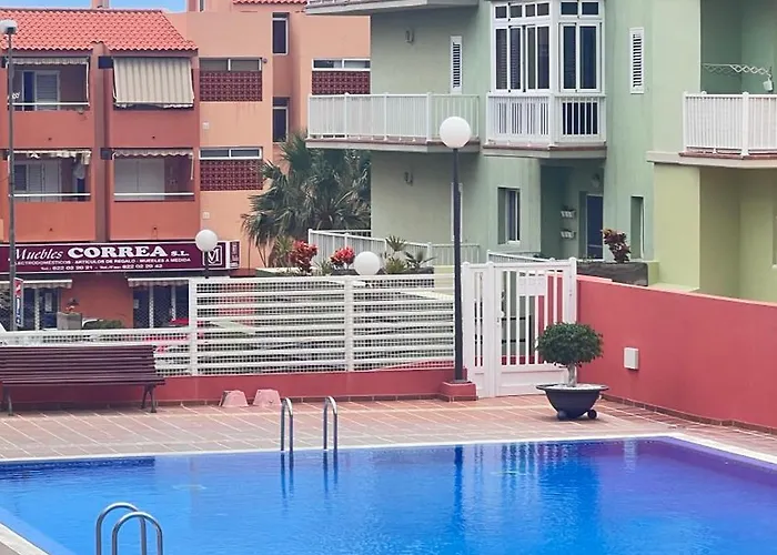 アパート Refugio Playero En Con Piscina