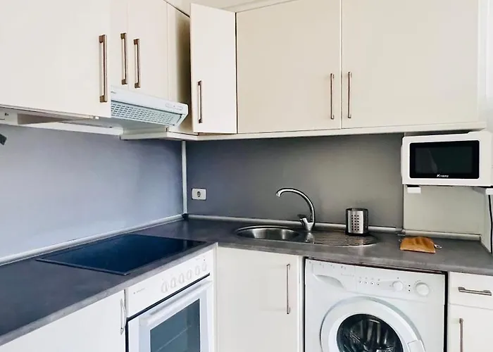 Refugio Playero En Con Piscina アパート カンデラリア